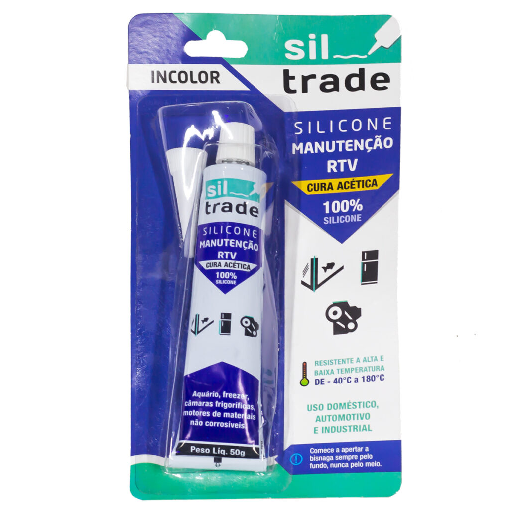 Silicone Incolor Siltrade 50g | Fish Top