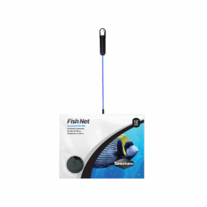 Rede Para Peixes Fish Net Malha Fina 12 Polegadas Seachem Cor Azul