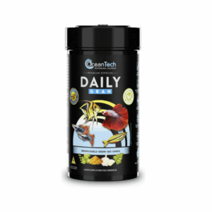Ração Oceantech Daily Grãos 125g Peixes Água Doce Salgada