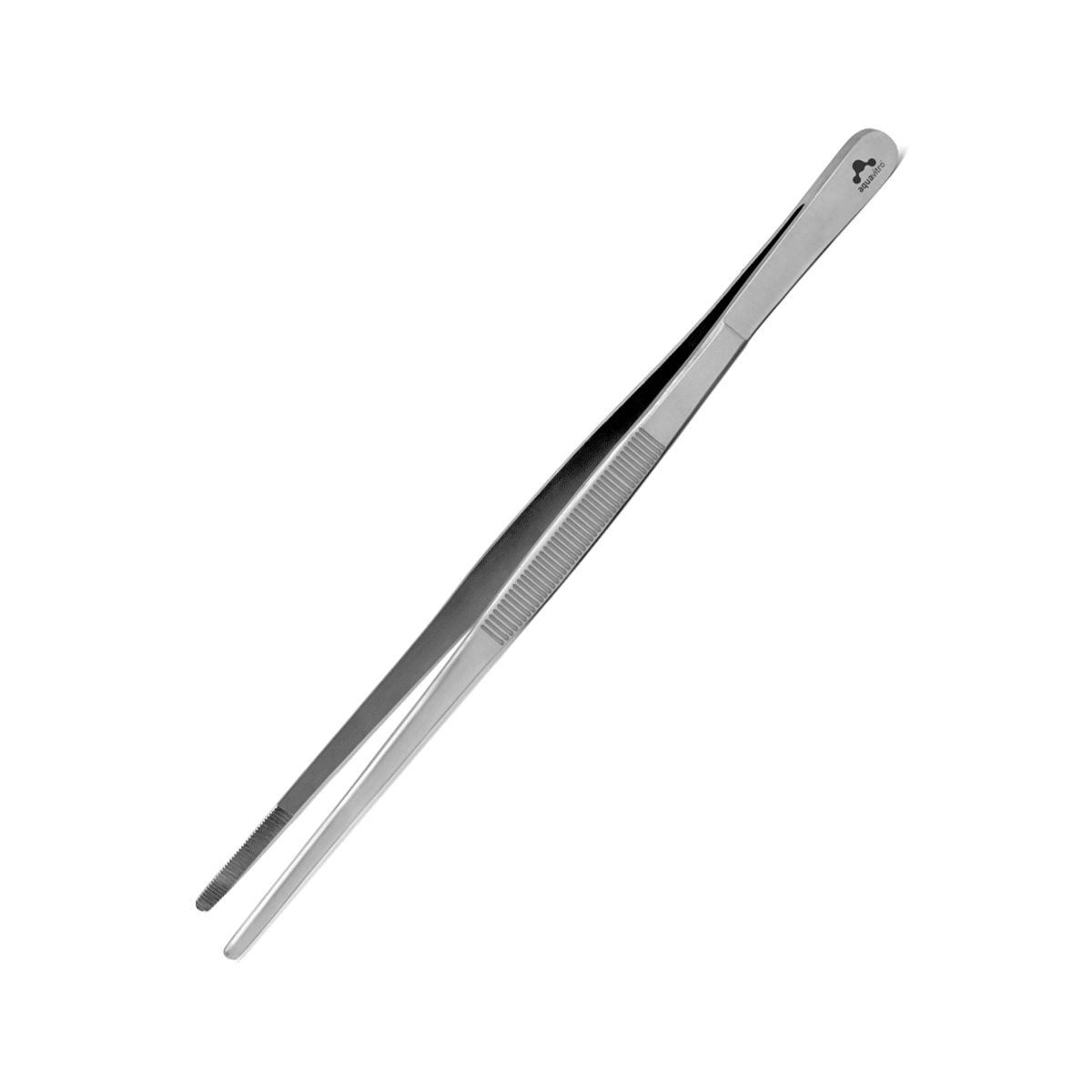 Aquavitro Pinça Curva Ponta Fina Inox 25cm Straight Forceps - Imagem 2