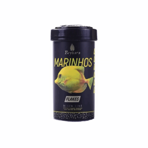 Ração Poytara Black Line Marinhos Flocos 30g