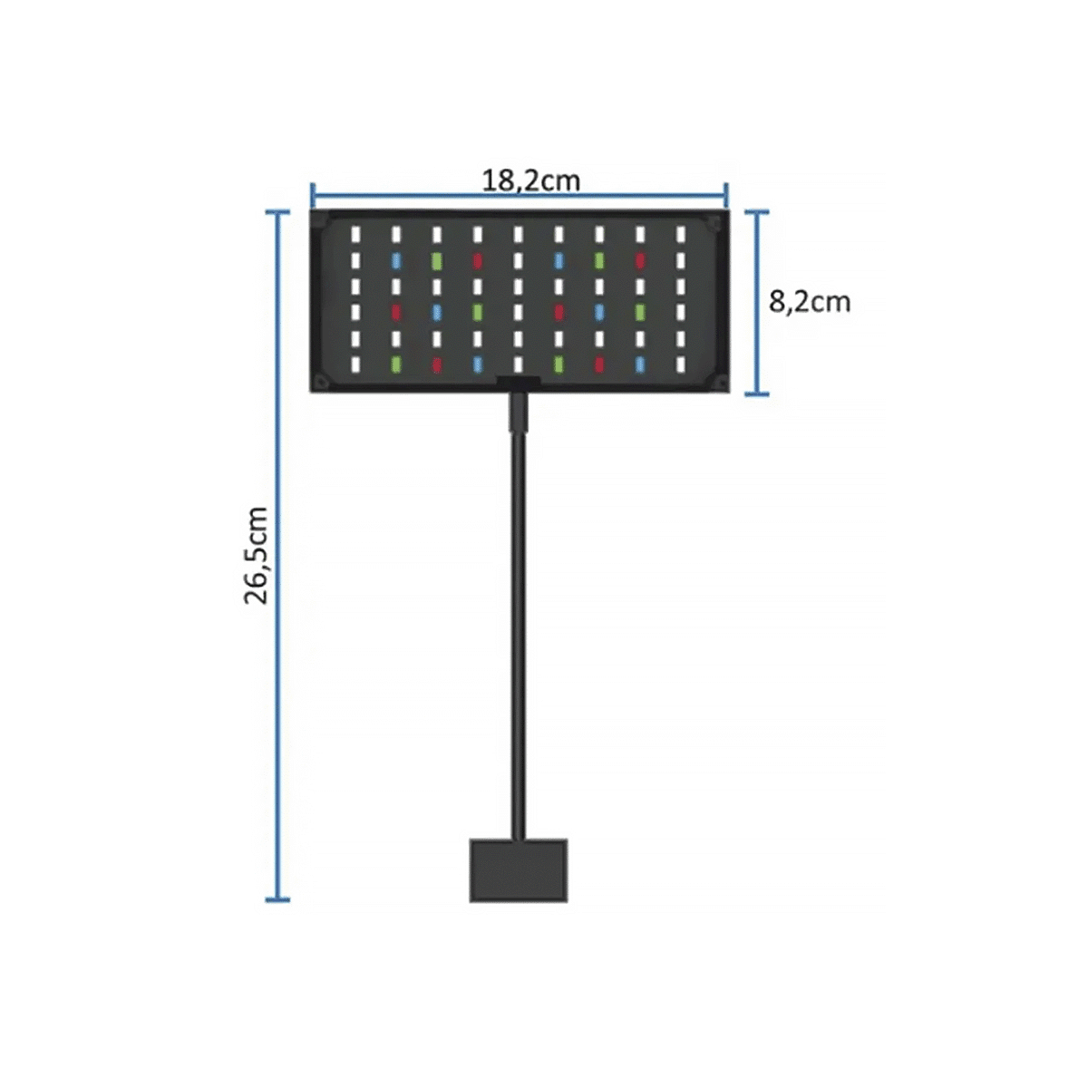 Luminária Plantpro Nanolux 10f 10w Para Aquario Plantado - Imagem 2
