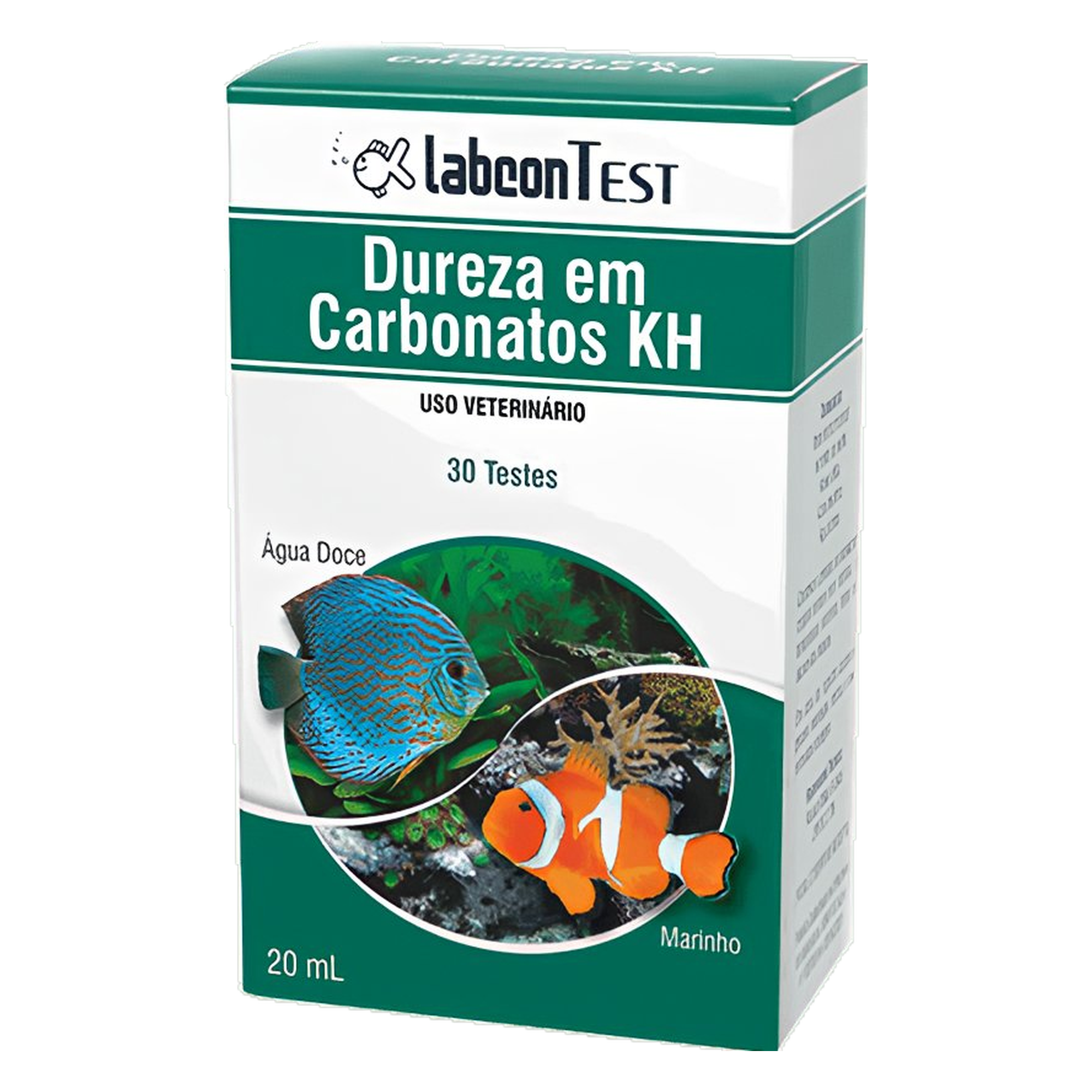 Teste Dureza em Carbonatos KH Reserva Alcalina