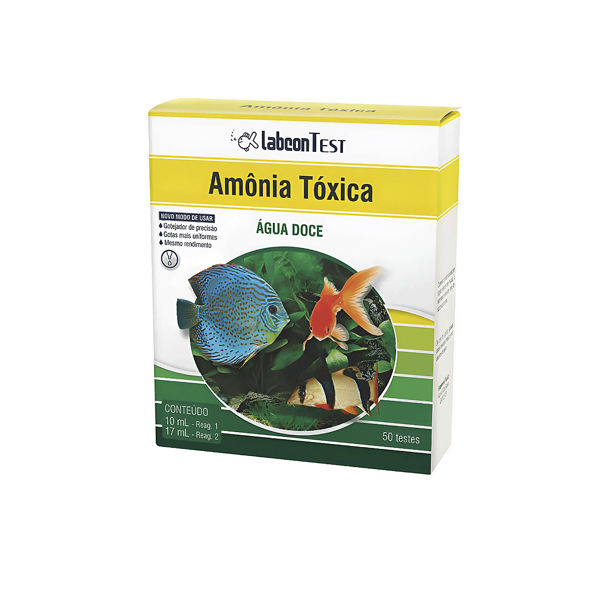 Teste De Amônia de Água Doce Labcon