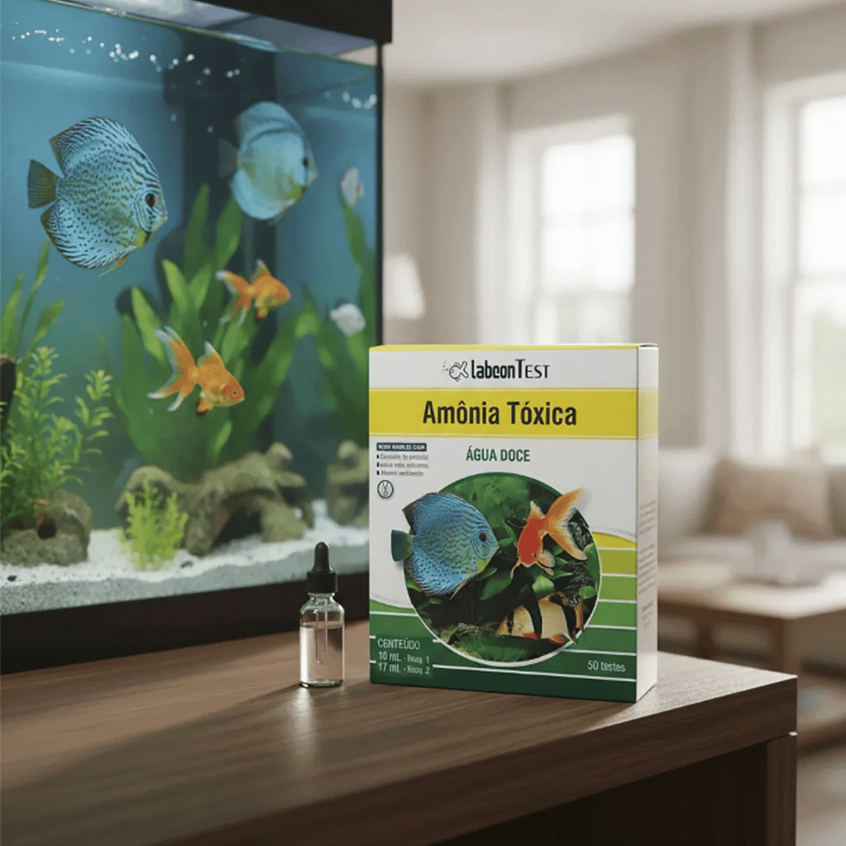 Teste De Amônia de Água Doce Labcon - Imagem 3