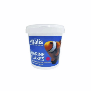 Ração Vitalis Marine Flakes Em Flocos P/ Peixes Marinhos 22g